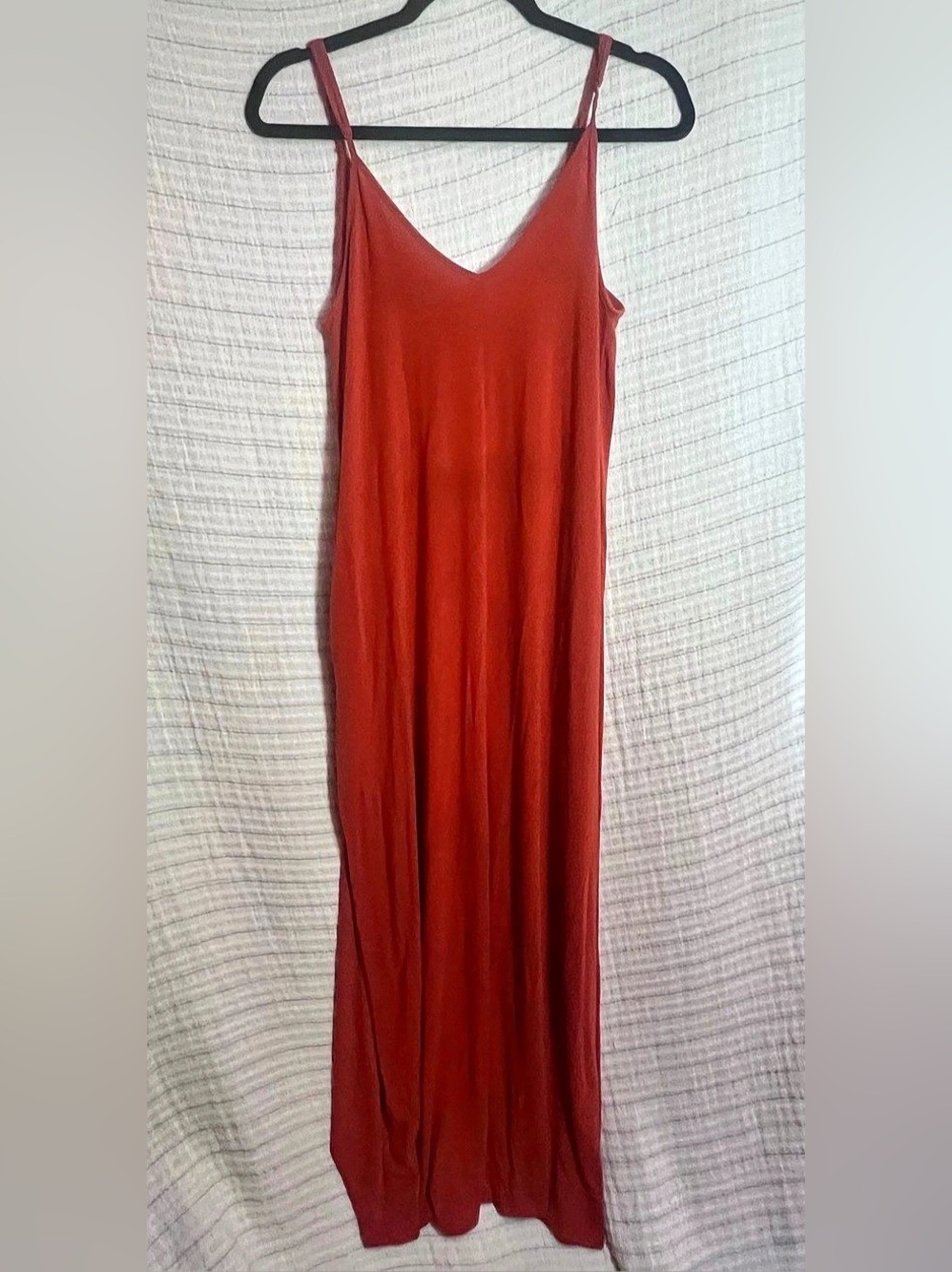 Zenana Burnt Orange Maxi Dress Size Small